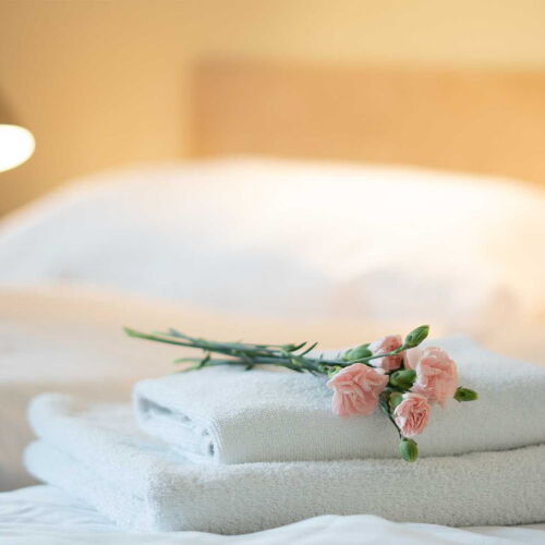 Dvoulůžkový pokoj Deluxe s vanou a zábavním balíčkem