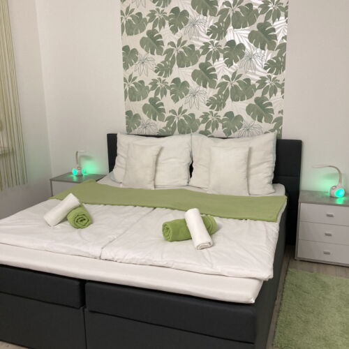 Appartement Parterre mit Aussicht auf die Stadt