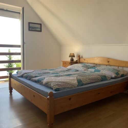 Apartament 2-osobowy na piętrze z panoramą z 1 pomieszczeniem sypialnianym (możliwa dostawka)