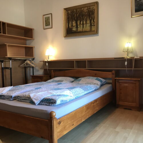 Apartament 2-osobowy na parterze z panoramą z 1 pomieszczeniem sypialnianym (możliwa dostawka)