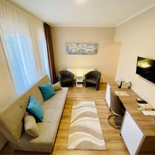 Executive Suita s manželskou postelí s 1 ložnicí na poschodí (s možností přistýlky)