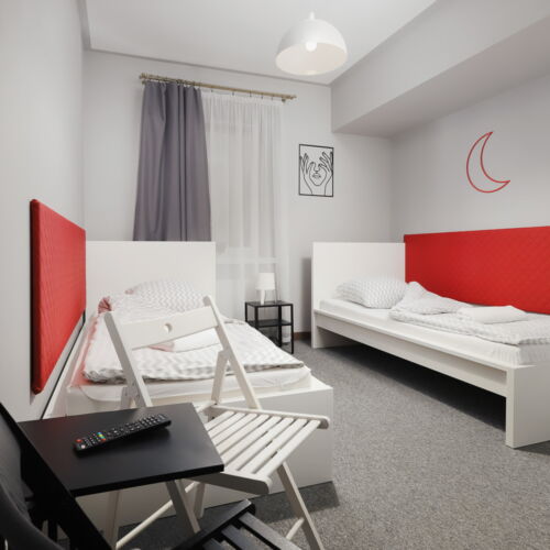 Pokój 2-osobowy z łazienką ze wspólnym aneksem kuchennym