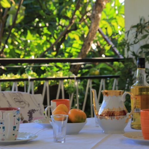 Sea View 2-Room Air Conditioned Apartment for 4 Persons A-2029-b