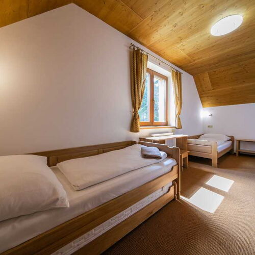 Standard Pokoj se sprchou pro 3 os. (s možností přistýlky)