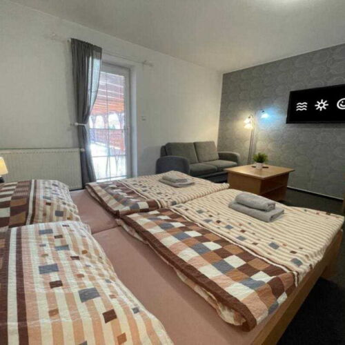 Pokoj s terasou  pro 2 os. (s možností přistýlky)