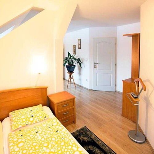 Camera dubla cu duș cu grădină