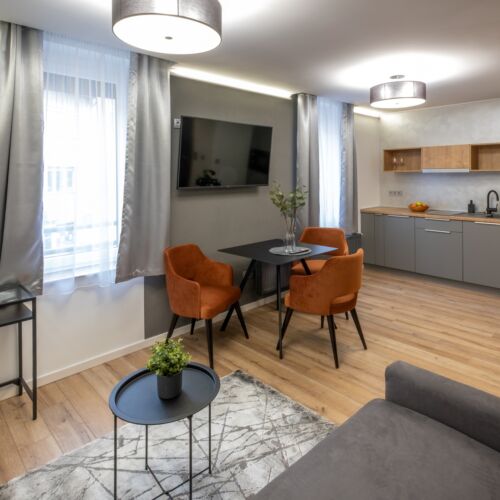 Apartament studio premium cu 1 camera pentru 4 pers.