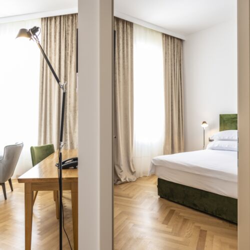 Rezydencja pokój 2-osobowy Junior z 1 pomieszczeniem sypialnianym