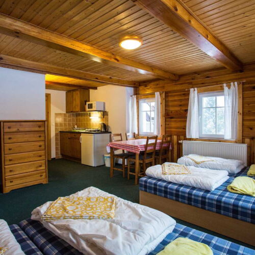 Apartman se sprchou s vlastní kuchyňkou pro 4 os.