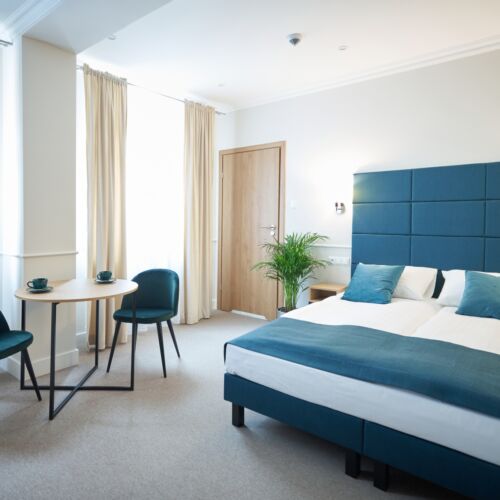 Apartament 2-osobowy na piętrze z widokiem na miasto z 1 pomieszczeniem sypialnianym