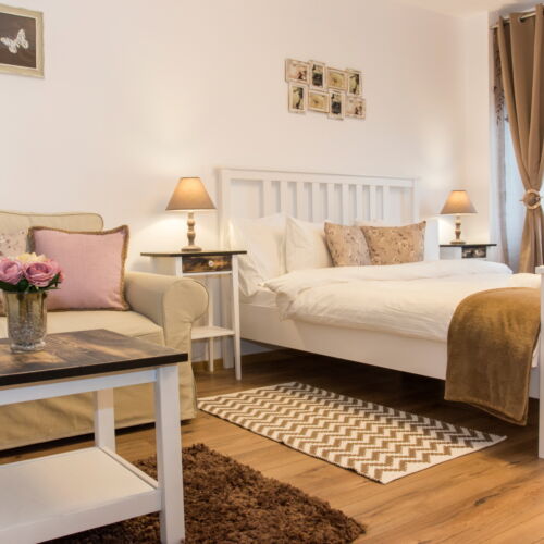 Apartament 4-osobowy na piętrze Premia z 1 pomieszczeniem sypialnianym