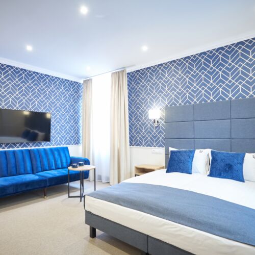 Apartament 3-osobowy Deluxe Przyjazny podróżom rodzinnym z 1 pomieszczeniem sypialnianym