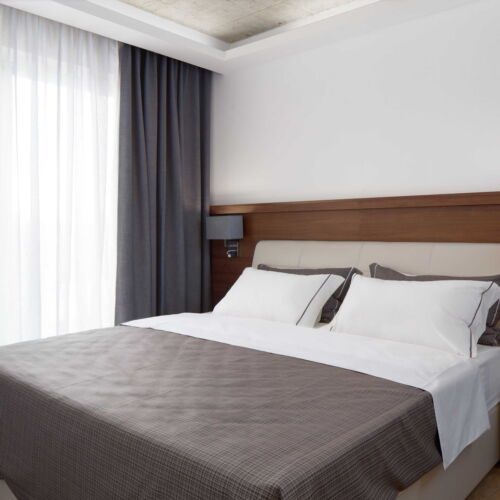 Apartmán Deluxe s infrasounou a terasou s výhledem na Lipno (80 m² + 10 m²)