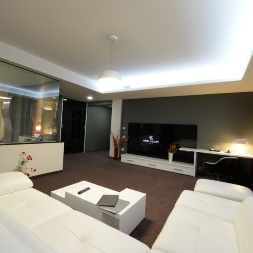 Rezydencja pokój 3-osobowy Vip z tarasem z 2 pomieszczeniami sypialnianymi (możliwa dostawka)