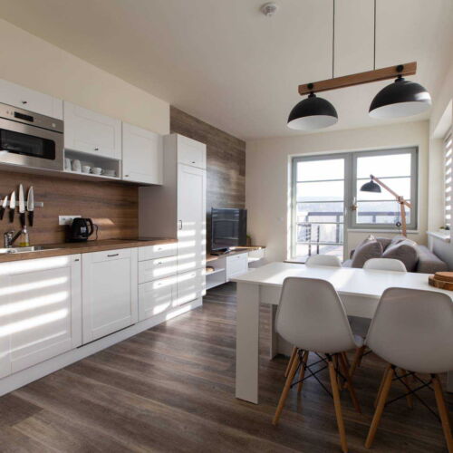 Exclusive Apartman se sprchou s manželskou postelí s 1 ložnicí (s možností přistýlky)