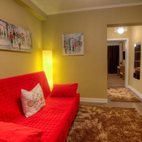 Suita s manželskou postelí s 1 ložnicí