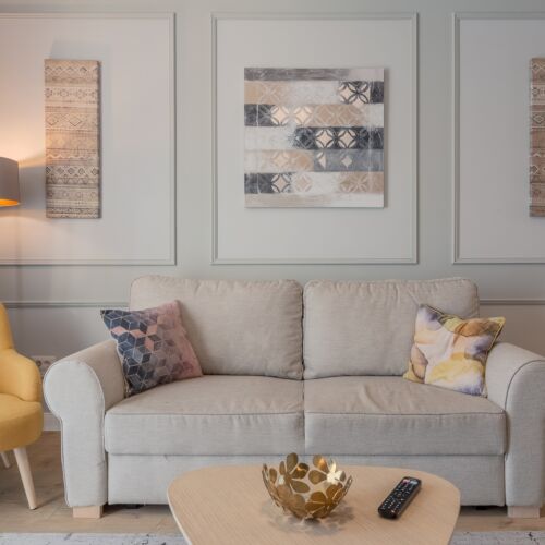 Apartament cu balcon cu 2 camere pentru 4 pers. (se poate solicita pat suplimentar)