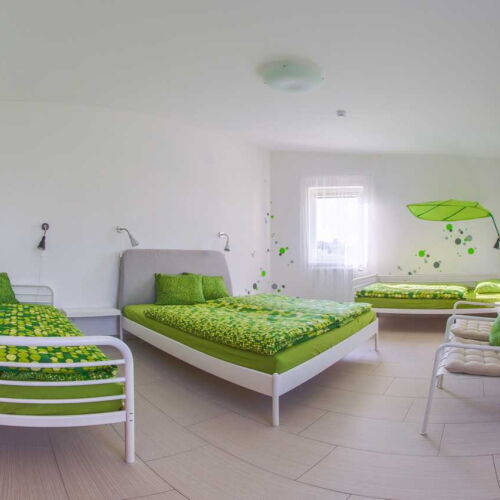 Apartman se sprchou s vlastní kuchyní pro 6 os. se 2 ložnicemi