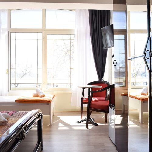 Pokój 3-osobowy na piętrze z widokiem na morze