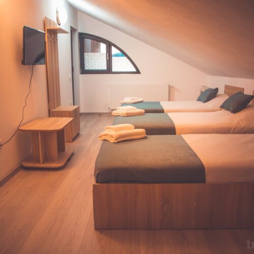 Manzárd Pokoj pro 3 os. v podkroví (s možností přistýlky)