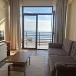 Apartament 4-osobowy z widokiem na morze z 1 pomieszczeniem sypialnianym (możliwa dostawka)