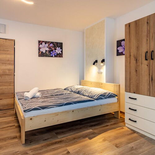 Pokoj pro 4 os. s výhledem na les na poschodí