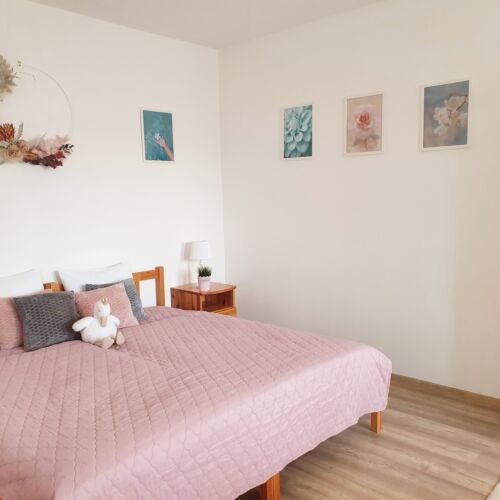 Apartament la parter a cu 1 camera pentru 2 pers.