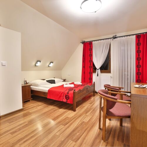 Camera dubla deluxe cu vedere spre munte