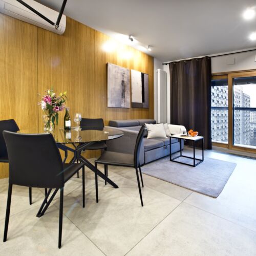 Apartament 4-osobowy na piętrze Deluxe z 2 pomieszczeniami sypialnianymi