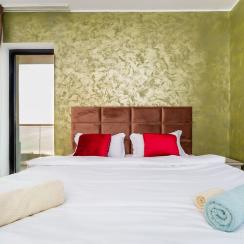 Junior Apartman s balkónem pro 4 os. se 2 ložnicemi