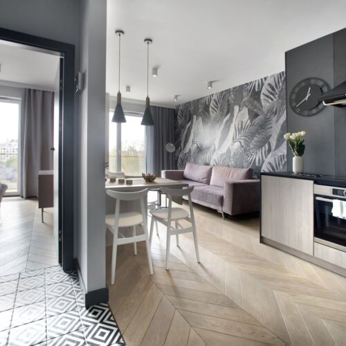 Apartament standard Plus la etaj cu 2 camere pentru 4 pers.