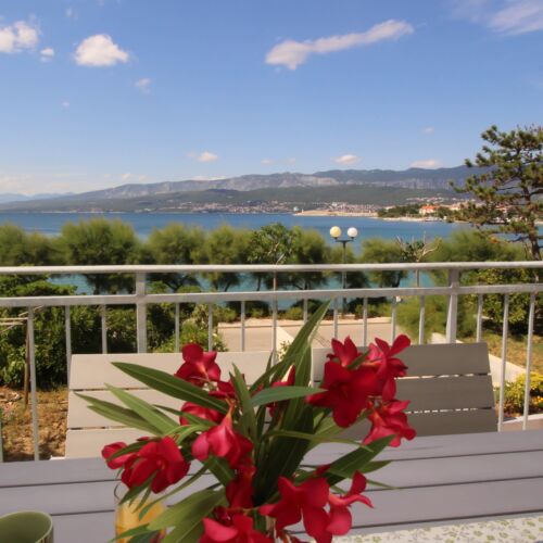 S panoramom Deluxe apartman za 4 osoba(e) sa 2 spavaće(om) sobe(om) (mogućnost dodavanja pomoćnog kreveta)