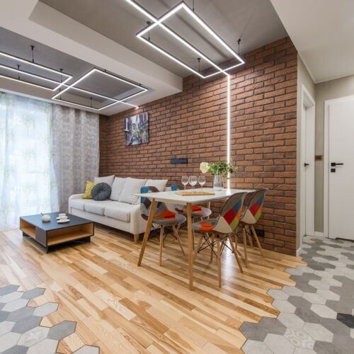 Apartament 4-osobowy na piętrze Standard Plus z 2 pomieszczeniami sypialnianymi