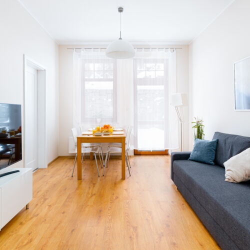 Apartament cu terasa cu 2 camere pentru 4 pers.