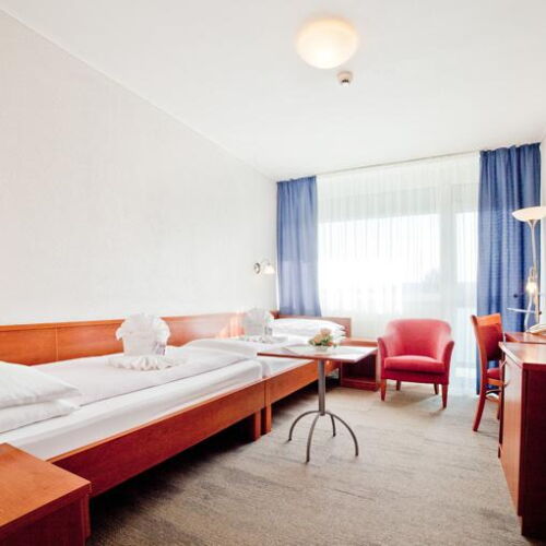 Camera twin cu duș cu balcon