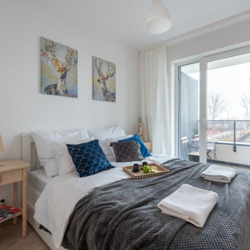 Apartament 4-osobowy na piętrze Standard Plus z 2 pomieszczeniami sypialnianymi
