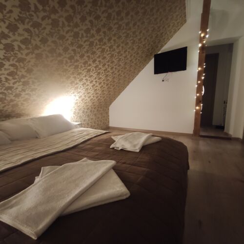 Apartament 3-osobowy na piętrze z balkonem z 1 pomieszczeniem sypialnianym