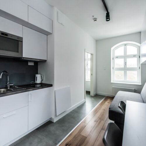 Apartament 2-osobowy Komfort z aneksem kuchennym z 1 pomieszczeniem sypialnianym