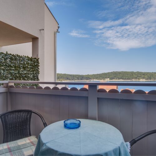 Apartament 2-osobowy z klimatyzacją z widokiem na morze z 1 pomieszczeniem sypialnianym AS-18322-b