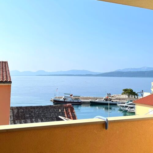 2-Zimmer-Apartment für 6 Personen mit Klimaanlage und Aussicht auf das Meer A-18405-a