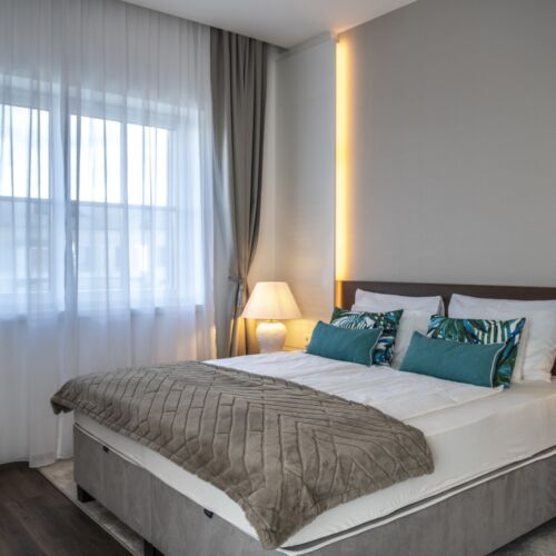 Apartament penthouse cu terasă wellness cu 3 camere pentru 6 pers.