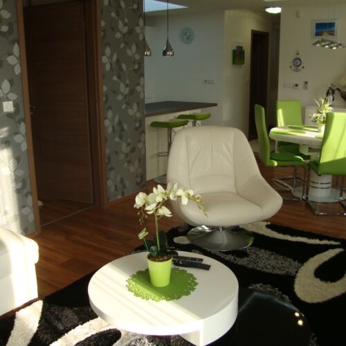 Apartament familial(ă) lângă piscină cu 2 camere pentru 4 pers.