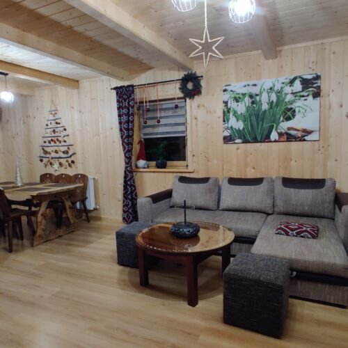 Domek letniskowy 7-osobowy cały dom z widokiem na góry