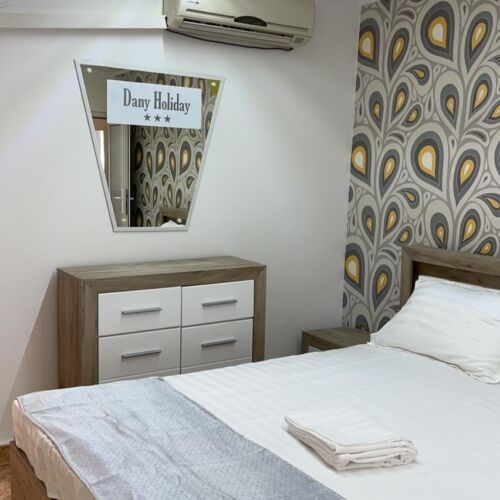 Tetőtéri franciaágyas szoba