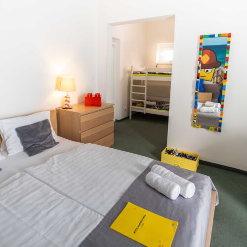 Pokój 2-osobowy Przyjazny podróżom rodzinnym z balkonem (możliwa dostawka)