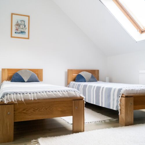 Angenehme Innenausstattung 3-Zimmer-Apartment für 6 Personen im Dachgeschoss