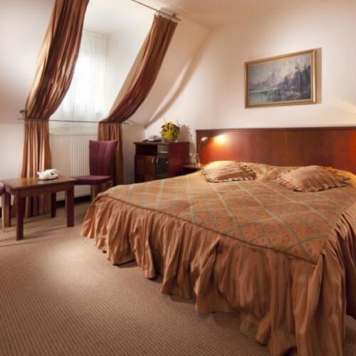 Camera dubla superior cu duș (se poate solicita pat suplimentar)