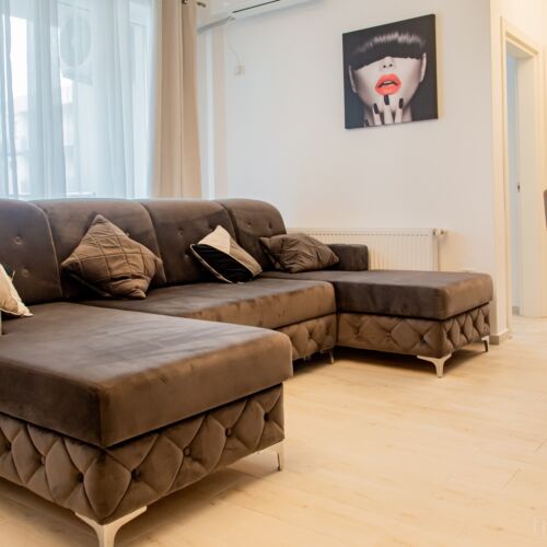 Apartament standard cu vedere spre mare cu 1 camera pentru 4 pers.