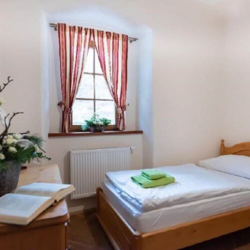 Einzelzimmer mit Dusche