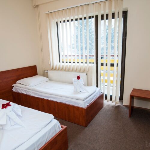 Camera  twin cu balcon